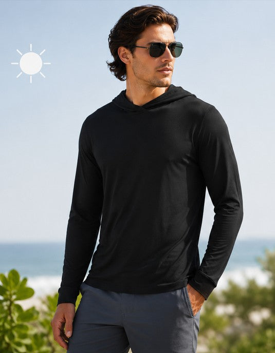 Black Men's Hoodies