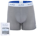 Grey Men's Bamboo Briefs 2-Pack