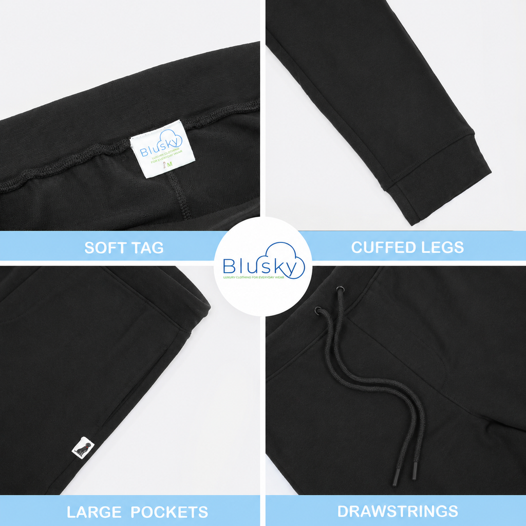 Black Men's Joggers
