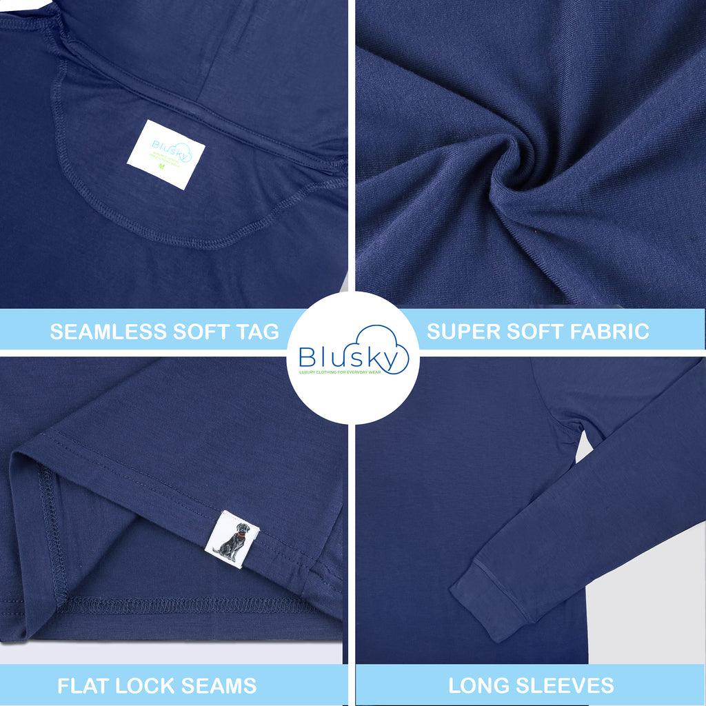 Navy Men's Hoodies