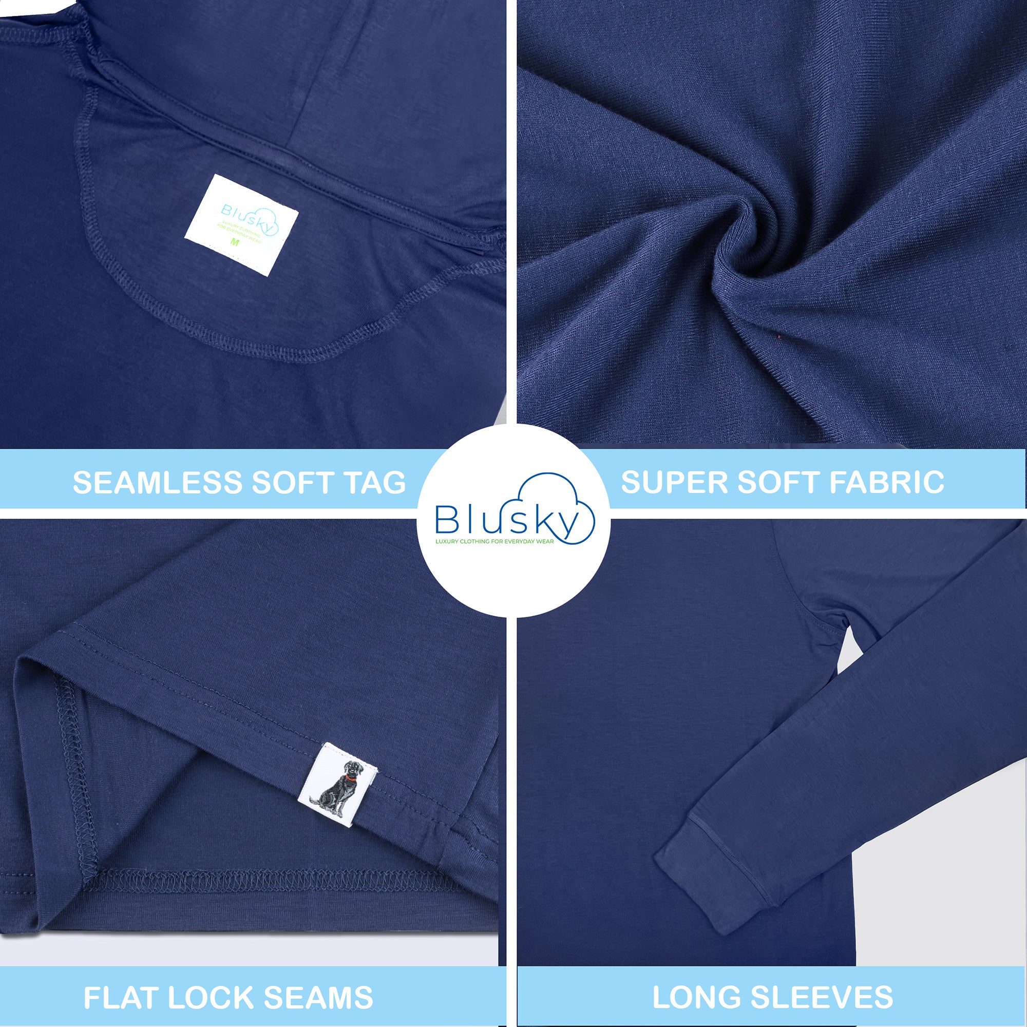 Navy Men's Hoodies