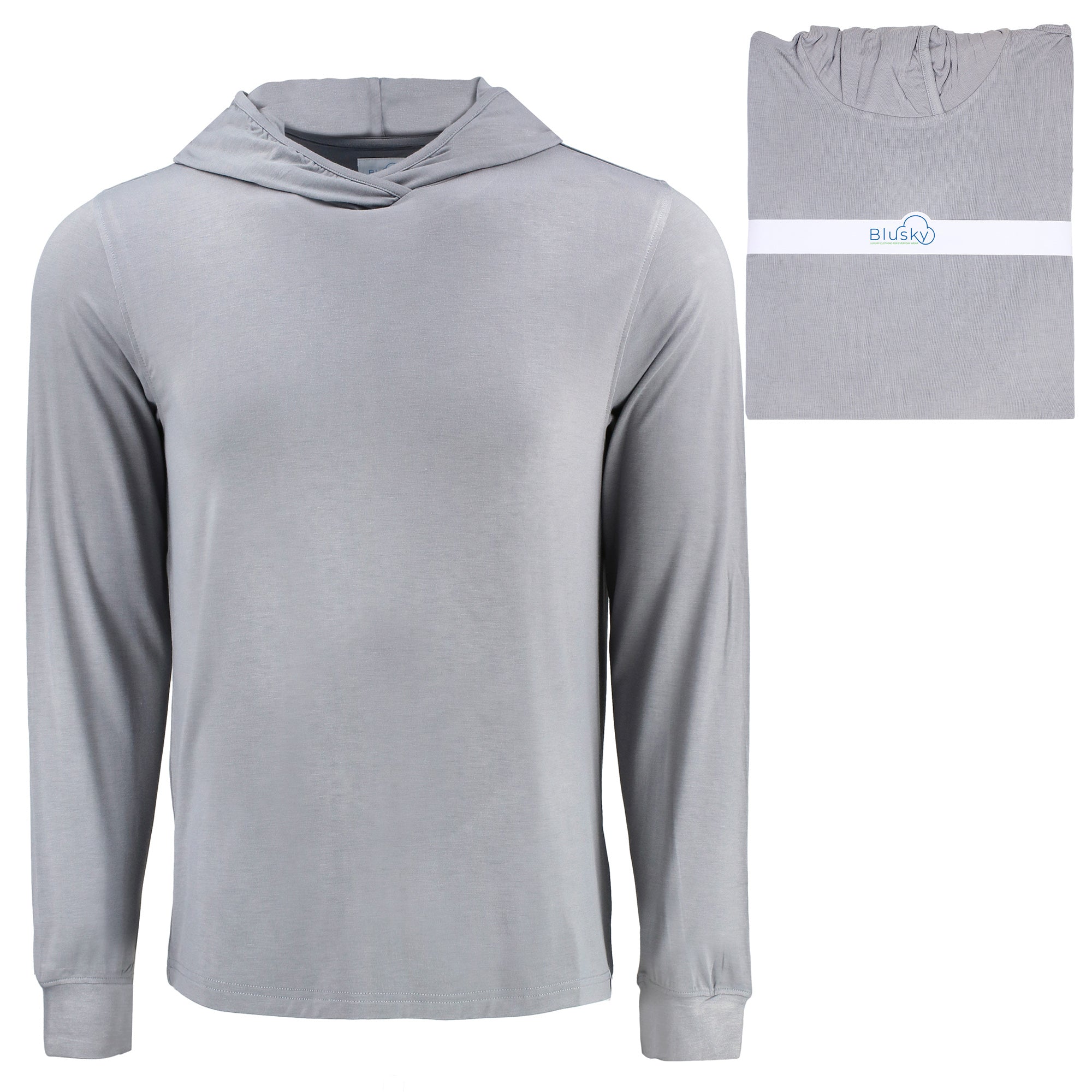 Grey Men's Hoodies