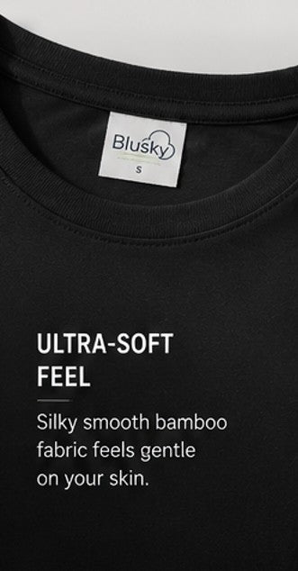 Black Short Sleeve Crew Neck T-Shirt