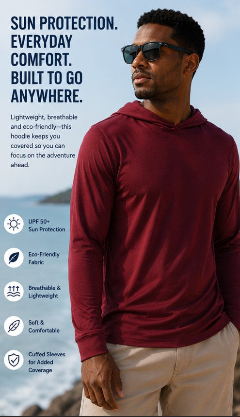 Red Men's Hoodies